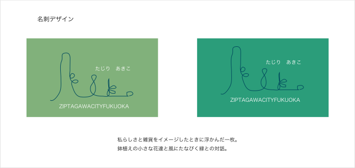 私らしさと雑貨をイメージしたときに浮かんだ一枚。 鉢植えの小さな花達と風にたなびく緑との対話。